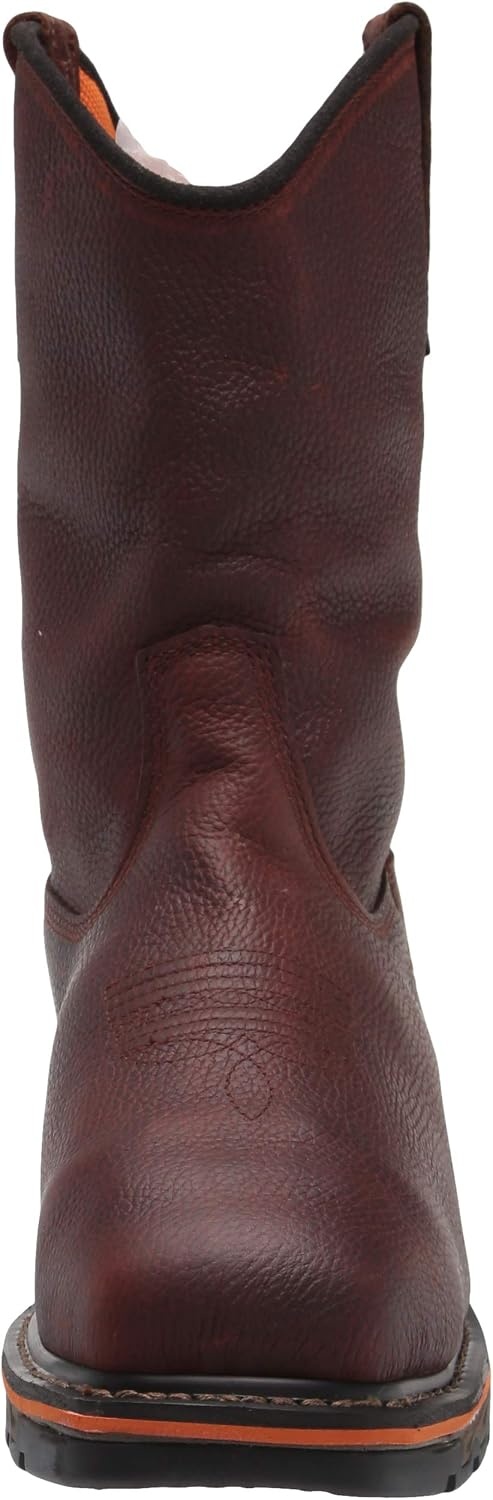 Timberland PRO True Grit Pull-On Composite Safety Toe Waterproof(Brown Autumn Backtrack V1)
