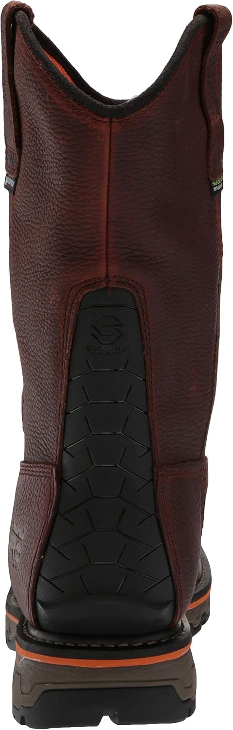 Timberland PRO True Grit Pull-On Composite Safety Toe Waterproof(Brown Autumn Backtrack V1)