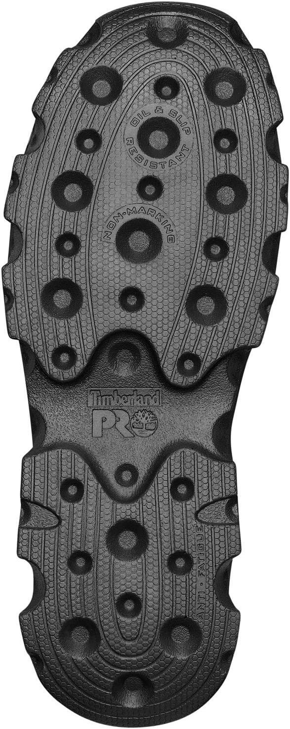 Timberland PRO Men’s Powertrain Alloy Toe Hiker Shoes(Black/Gray V1)