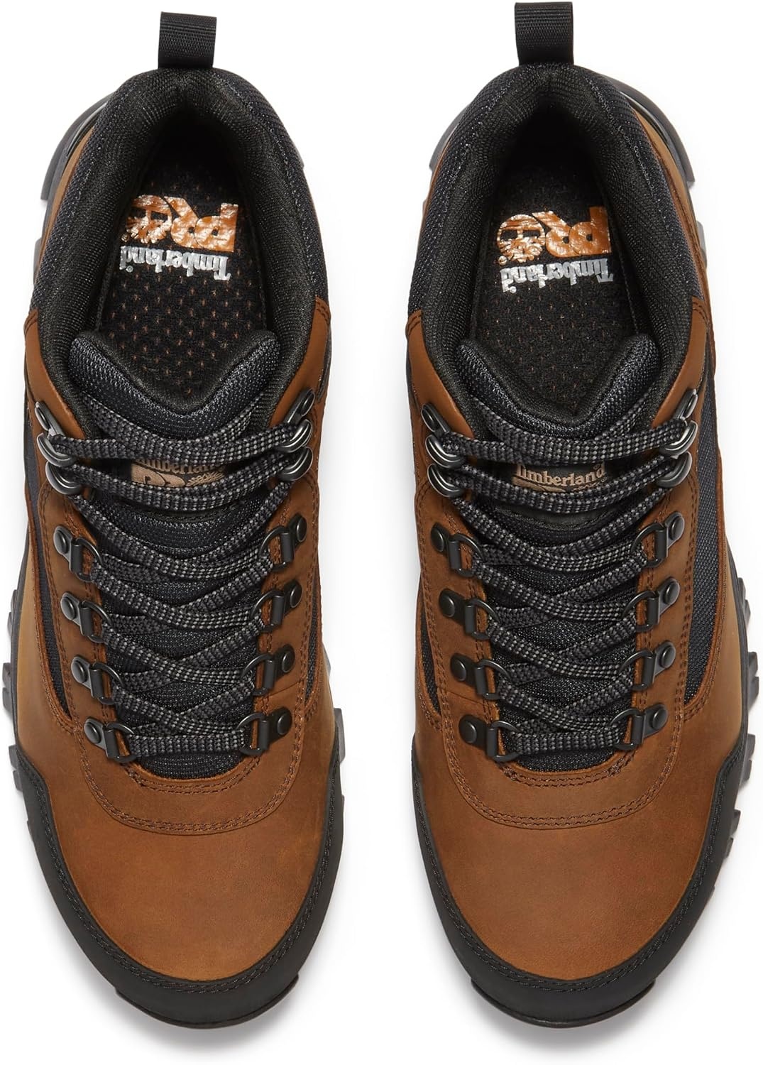 Timberland PRO Men’s Keele Ridge Steel Safety Toe Waterproof Industrial Hiker Work Boot(Brown/Black V1)