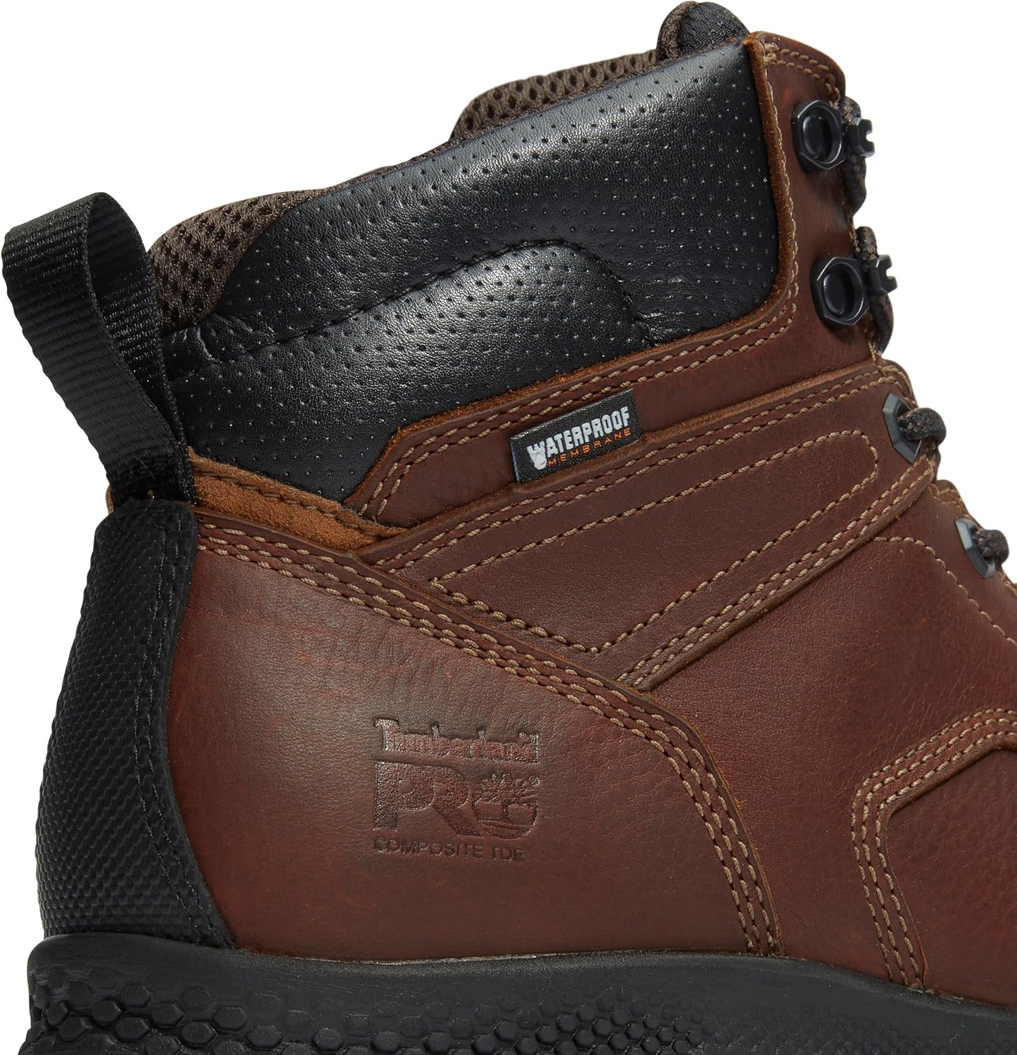 Timberland PRO Men’s Titan Ev 6 Inch Composite Safety Toe Waterproof(Teak Trailblazer Brown-2024 New)