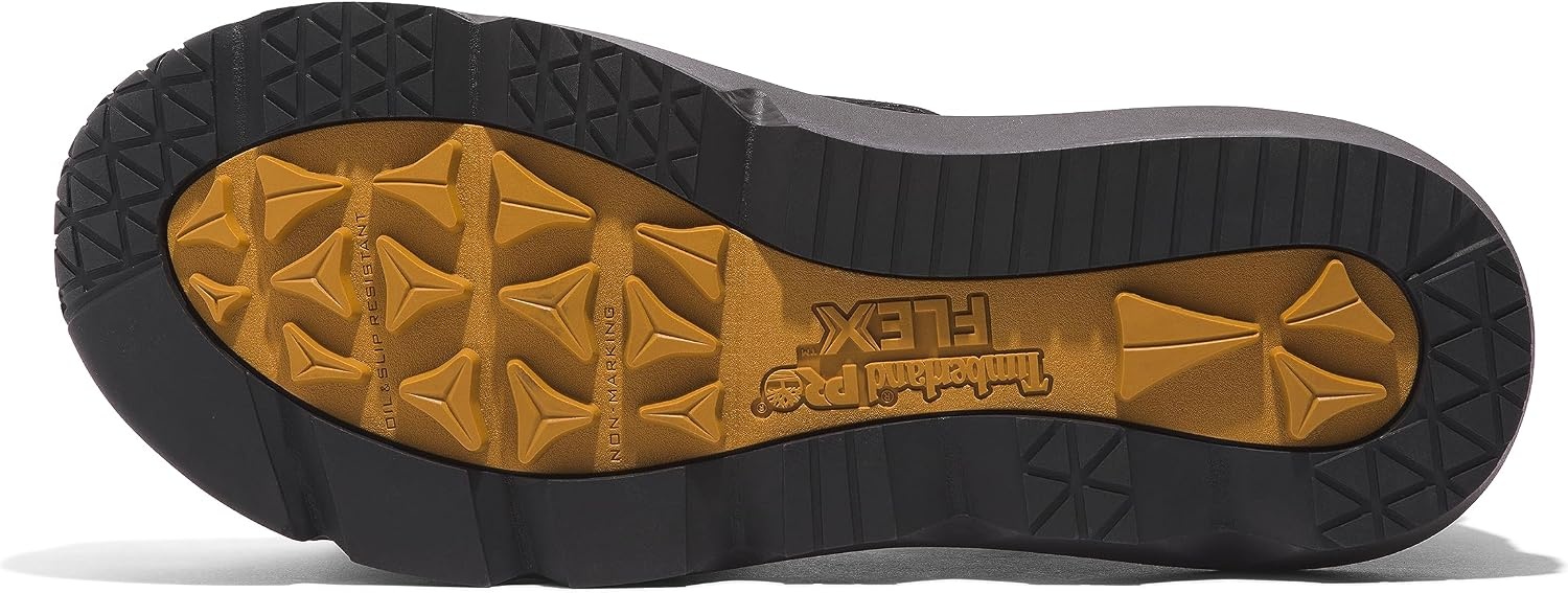 Timberland PRO Men’s Morphix Comp Toe Safety Work Shoes(Black/Wheat)