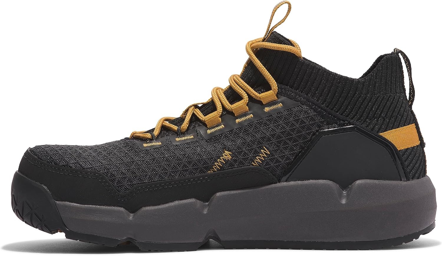 Timberland PRO Men’s Morphix Comp Toe Safety Work Shoes(Black/Wheat)