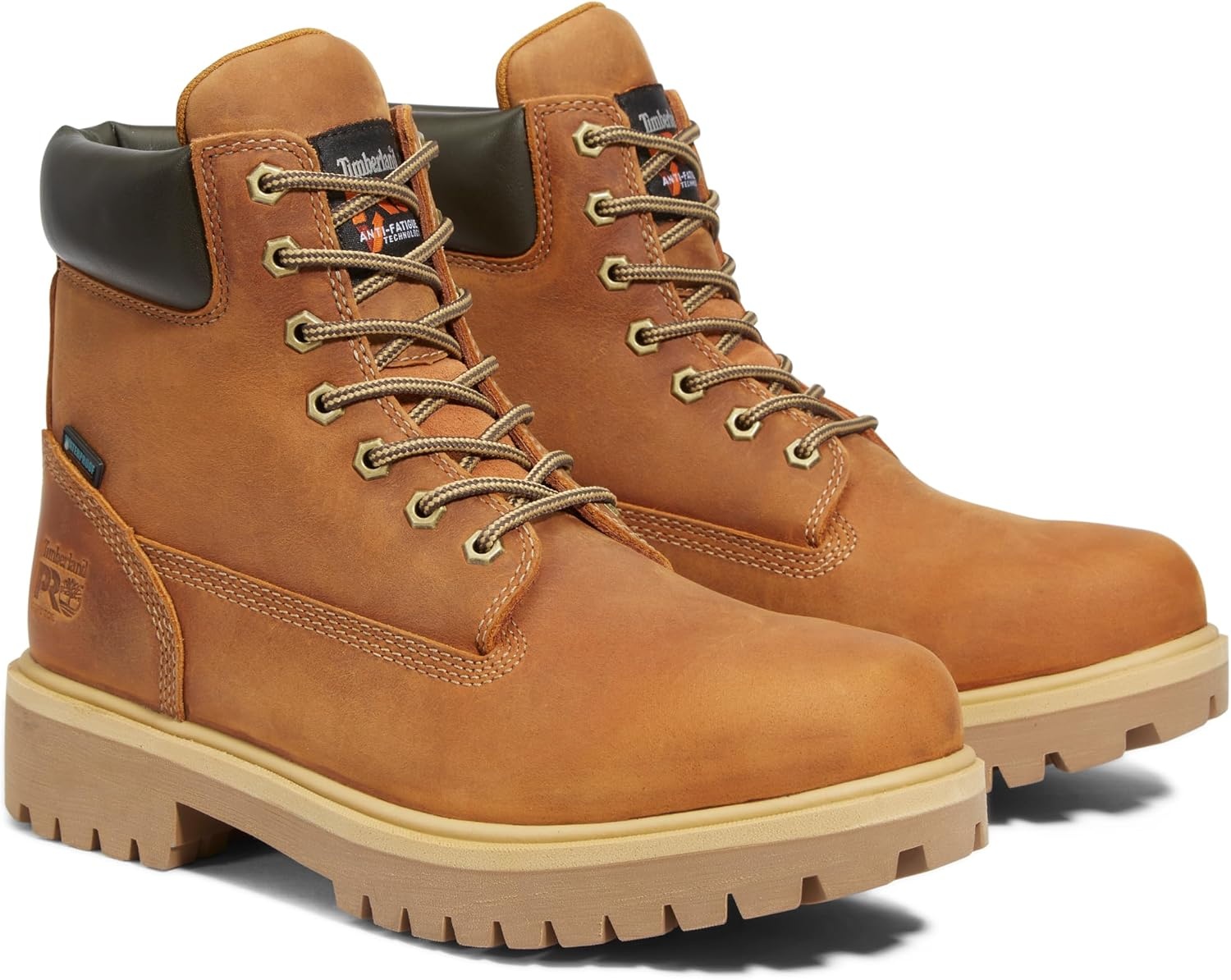 Timberland PRO Men’s Direct Attach 6 Inch Soft-toe Insulated Waterproof Industrial Work Boot(Marigold)