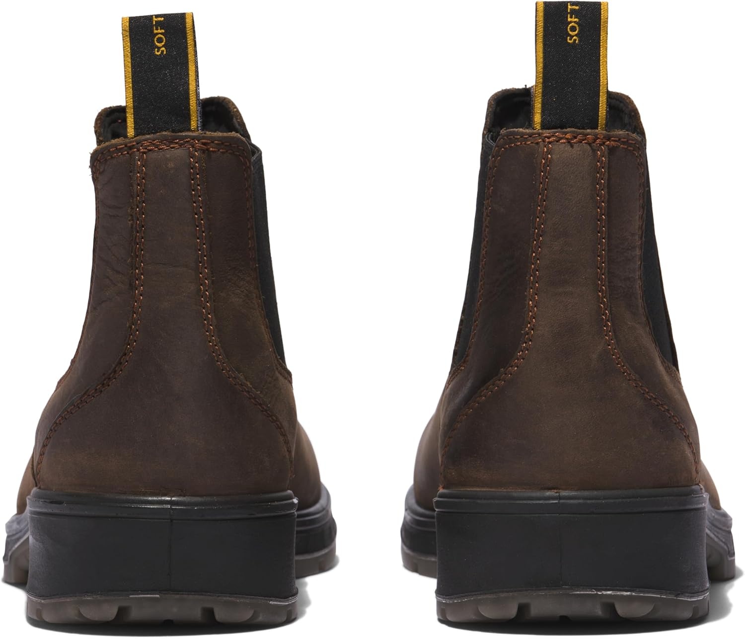 Timberland PRO Men’s Nashoba Slip-on Boots(Stout Brown)