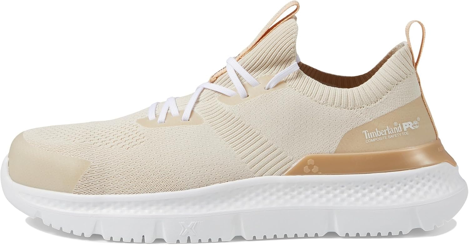 Timberland PRO Setra Knit Composite Safety Toe(Beige/Almond)
