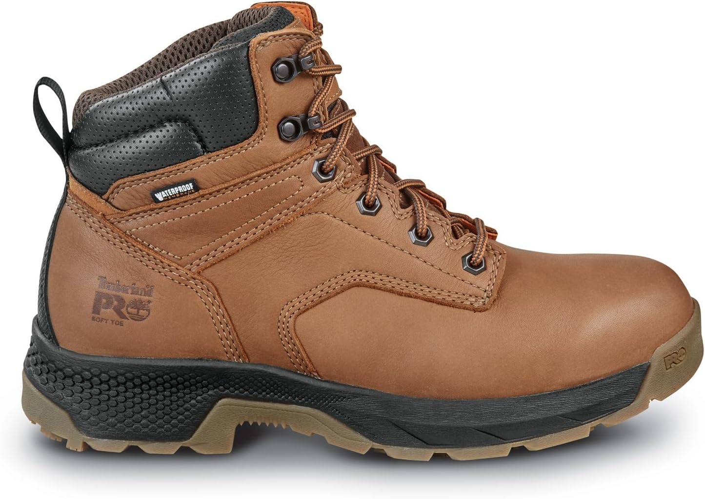 Timberland PRO Mens TiTAN EV MaxTRAX Soft Toe WP Boot(Potting Soil)