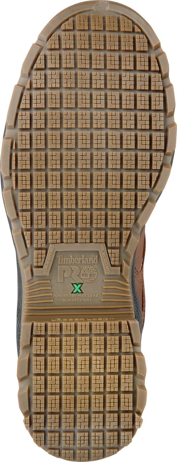 Timberland PRO Men’s 6 TiTAN EV MaxTRAX Soft Toe Waterproof Boot(Potting Soil)