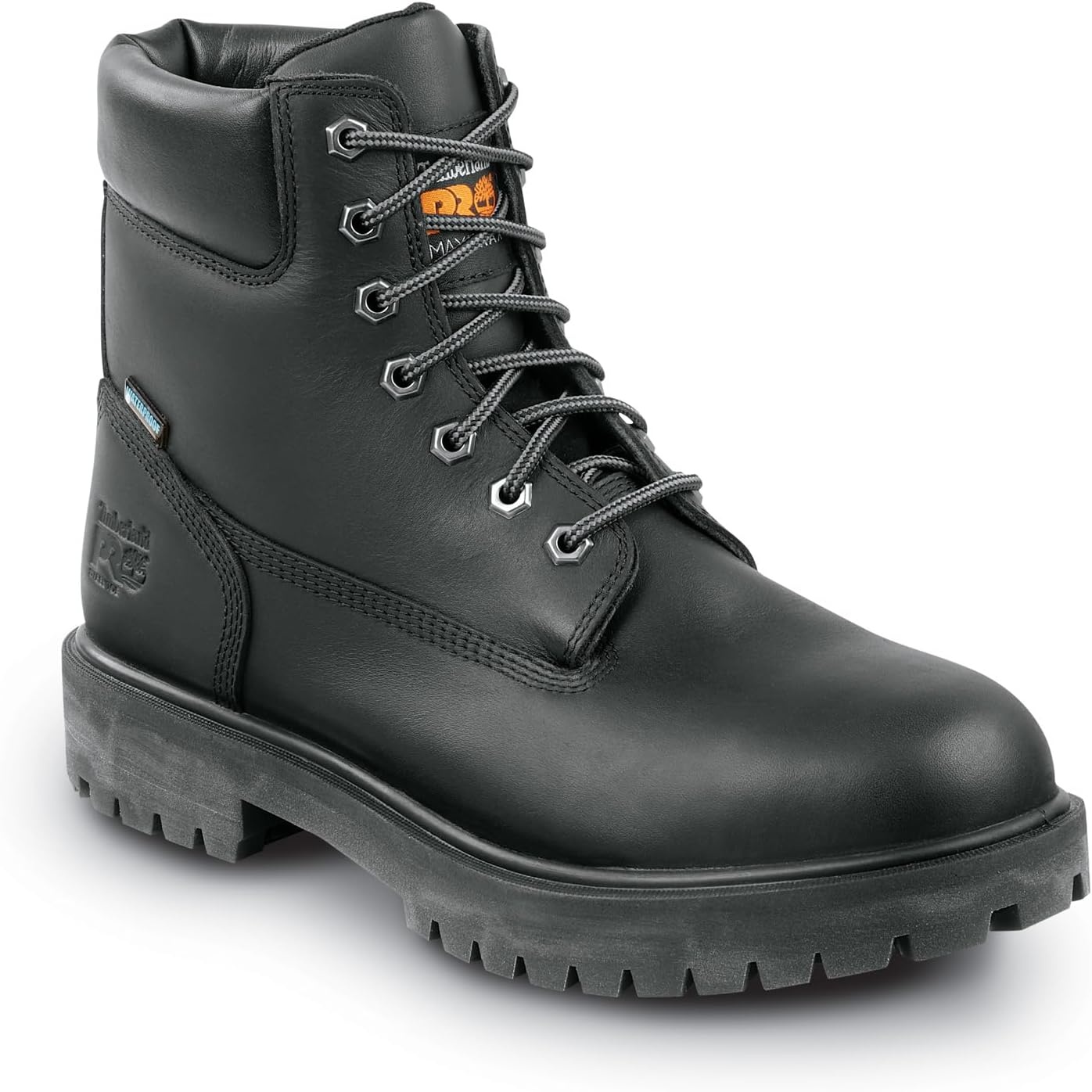 Timberland PRO Mens Direct Attach MaxTRAX Steel Toe WP SRO(Black)
