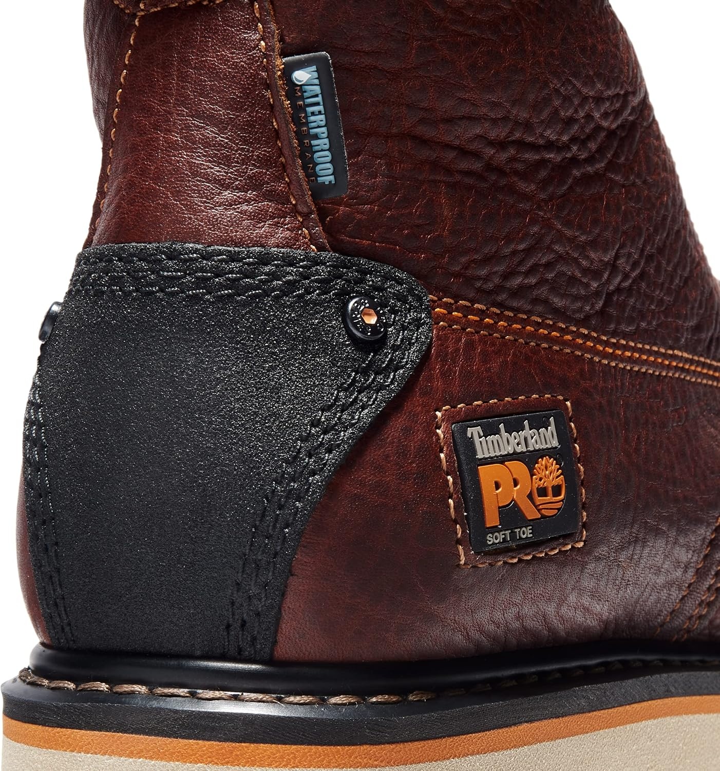 Timberland PRO mens Gridworks Wedge 6 Inch Moc Soft Toe Waterproof Industrial Work Boot(Tempest Rancher Brown-2024 New)