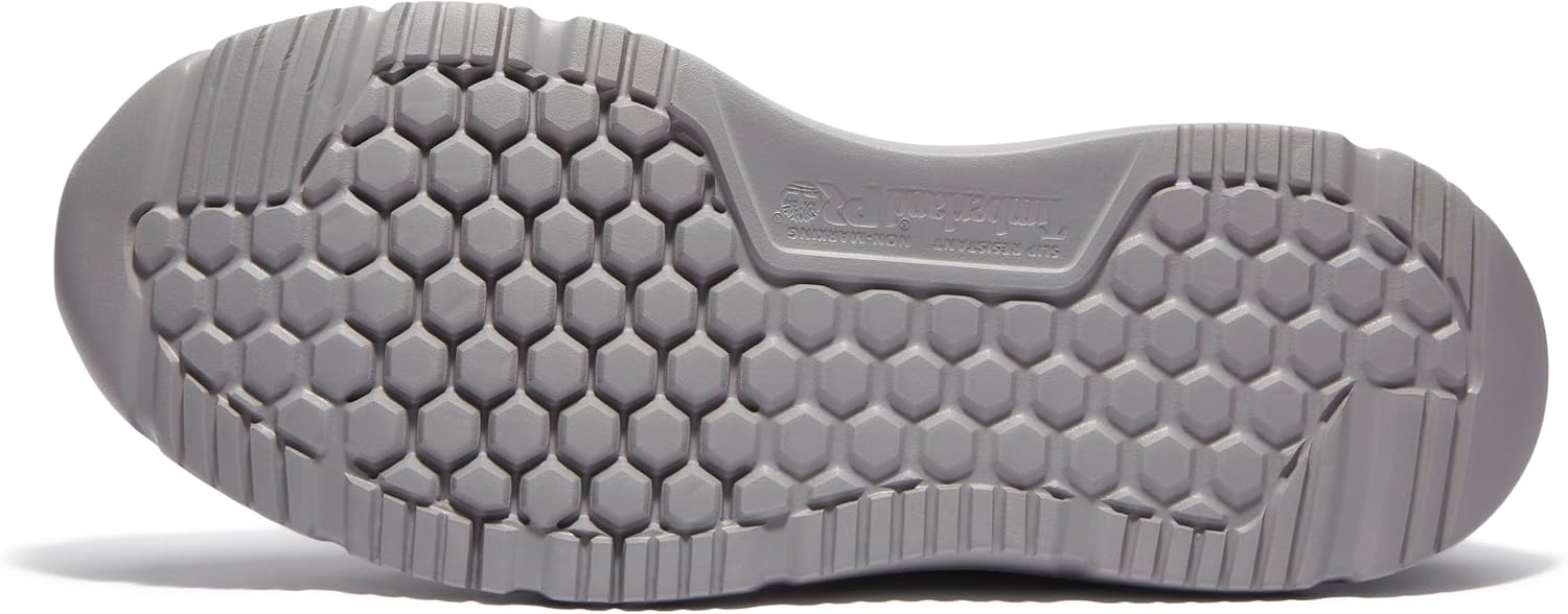 Timberland PRO Men’s Intercept Steel Safety Toe Industrial Athletic Work Shoe(Medium Grey/Blue V1)