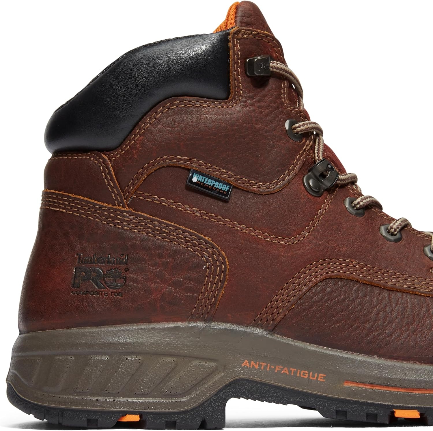 Timberland PRO mens Helix Hd 6″ Composite Safety Toe WaterproofIndustrial & Construction Shoe(Tempest Brown-2024 New)