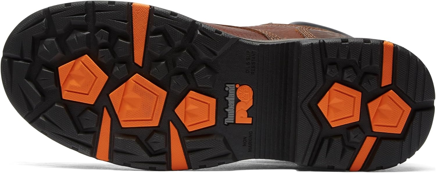 Timberland PRO mens Helix Hd 6″ Composite Safety Toe WaterproofIndustrial & Construction Shoe(Tempest Brown-2024 New)