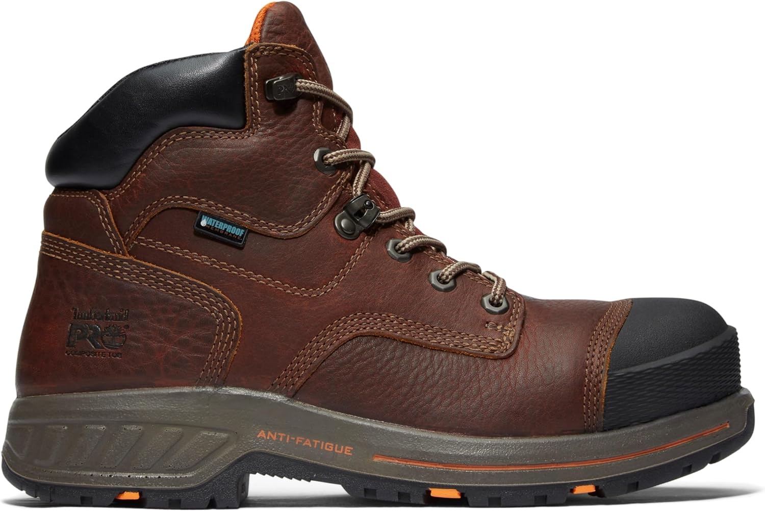 Timberland PRO mens Helix Hd 6″ Composite Safety Toe WaterproofIndustrial & Construction Shoe(Tempest Brown-2024 New)