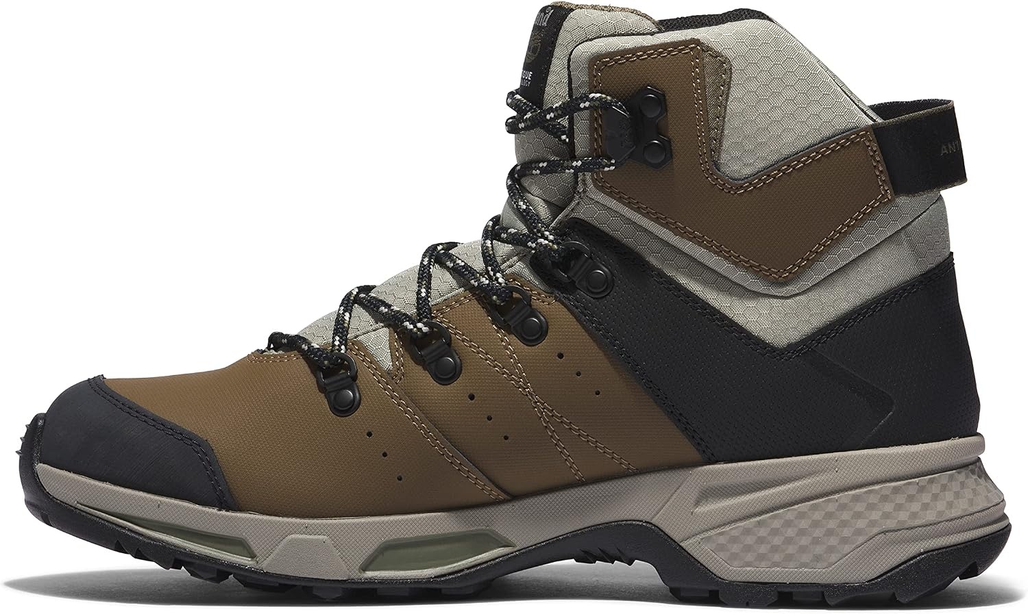 Timberland PRO Switchback 6″ Composite Safety Toe Puncture Resistant Waterproof(Brown/Green)