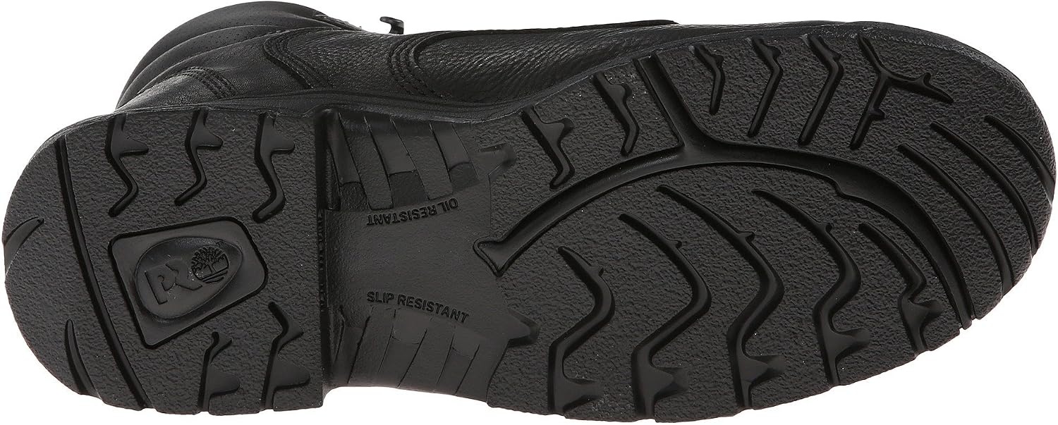 Timberland PRO Mens Titan 6 Inch Alloy Safety Toe Industrial Work Boot(Black V1)