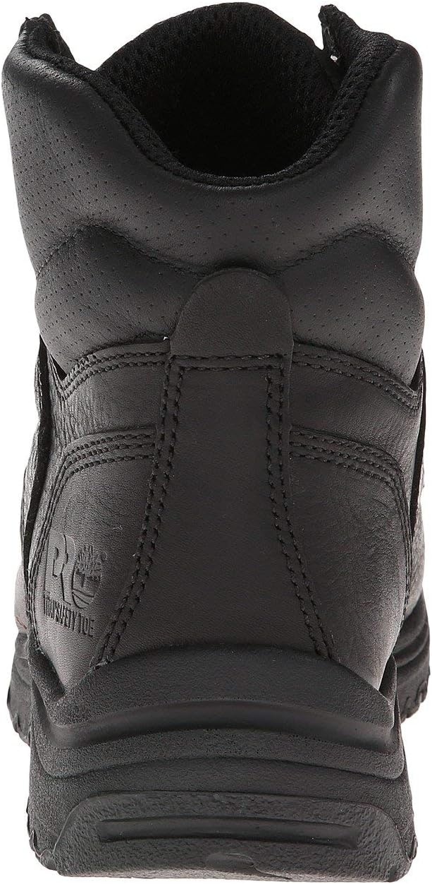 Timberland PRO Mens Titan 6 Inch Alloy Safety Toe Industrial Work Boot(Black V1)