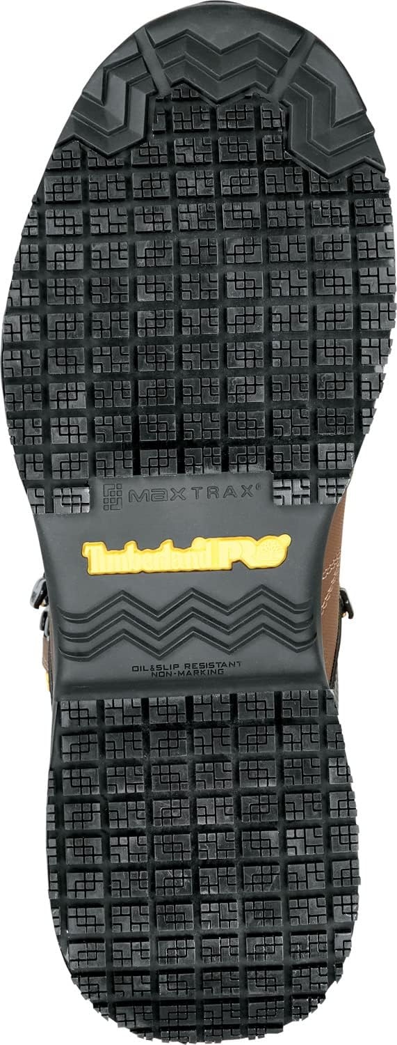 Timberland PRO Men’s Switchback MaxTRAX Waterproof Hiking Boots(Brown)