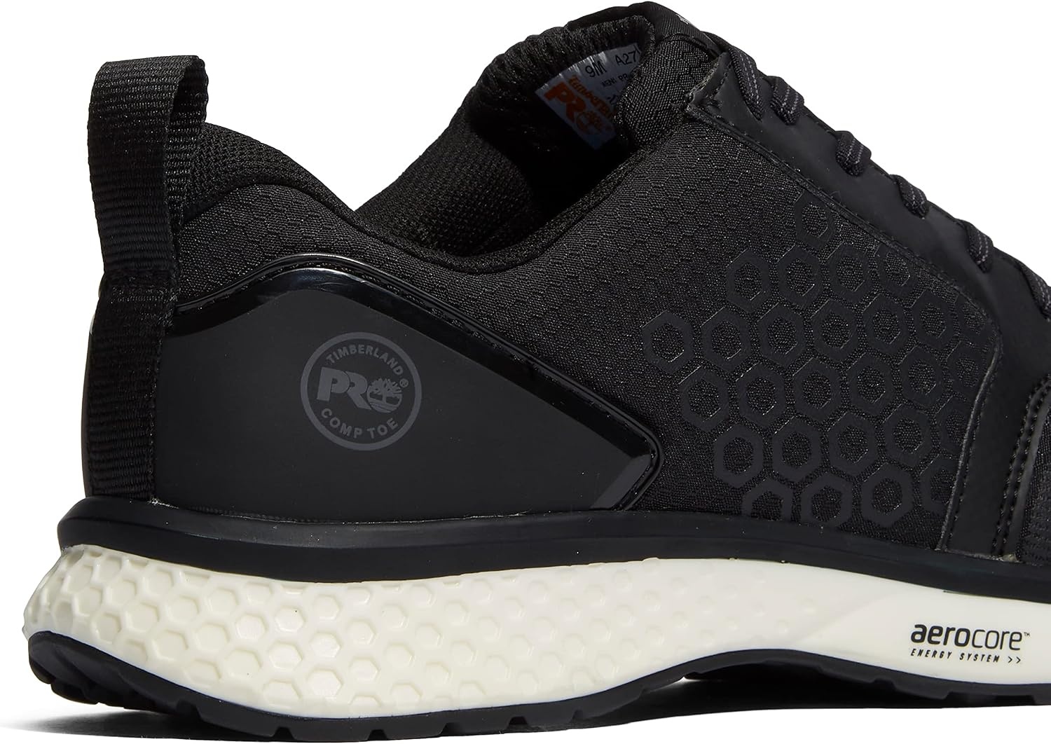 Timberland PRO Men’s Reaxion Athletic Composite Toe Work Shoe(Black/White)