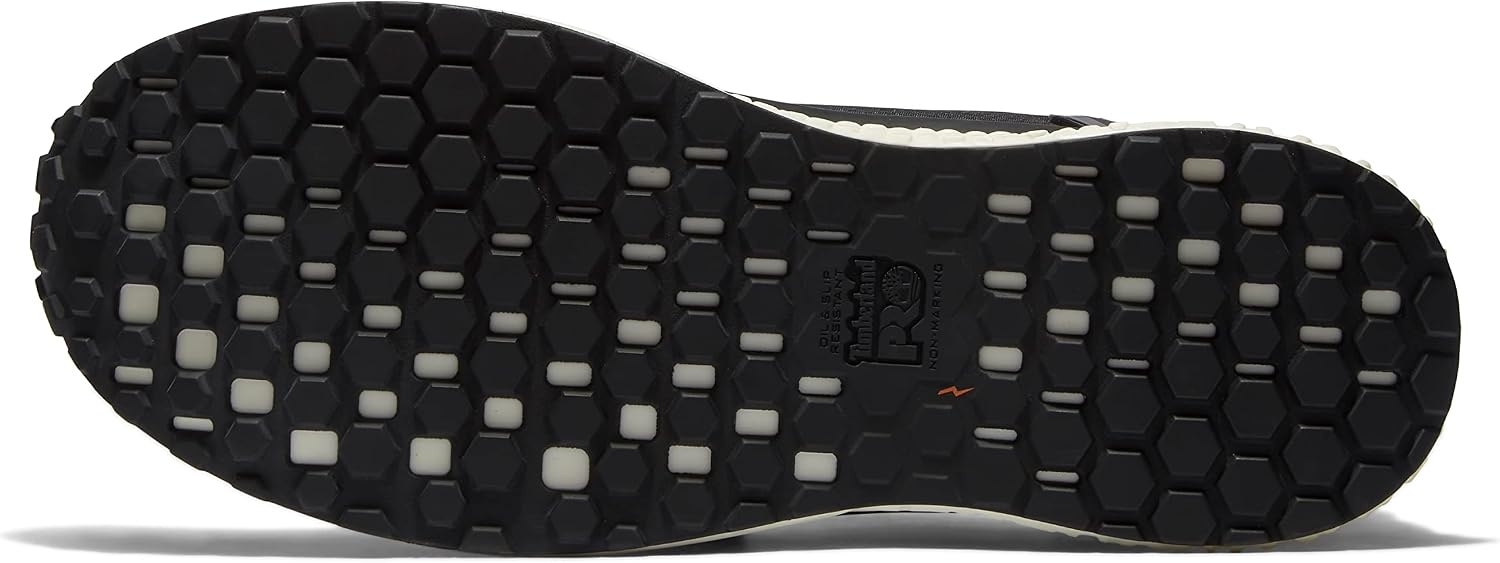 Timberland PRO Men’s Reaxion Athletic Composite Toe Work Shoe(Black/White)