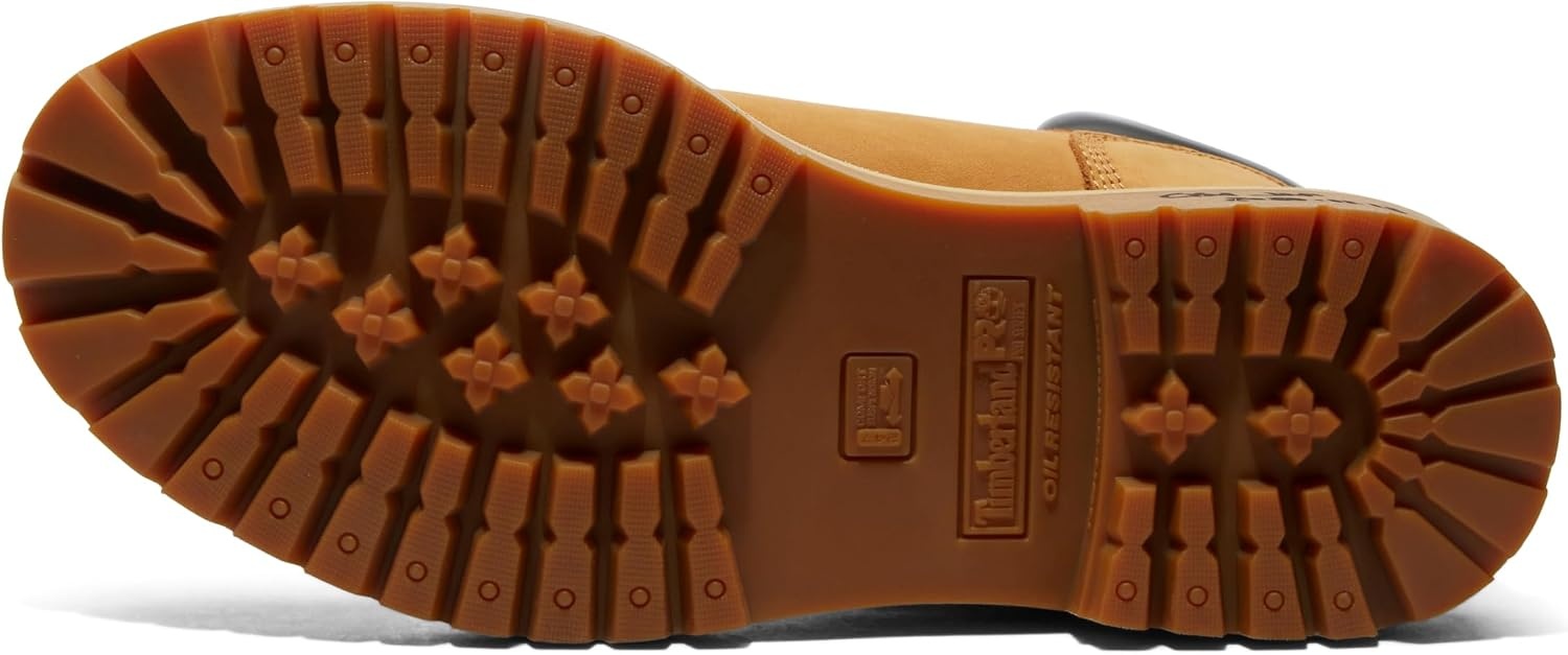Timberland PRO mens Direct Attach 8 Inch Steel Safety Toe Insulated Waterproof Industrial Work Boot(Wheat-2024 New)