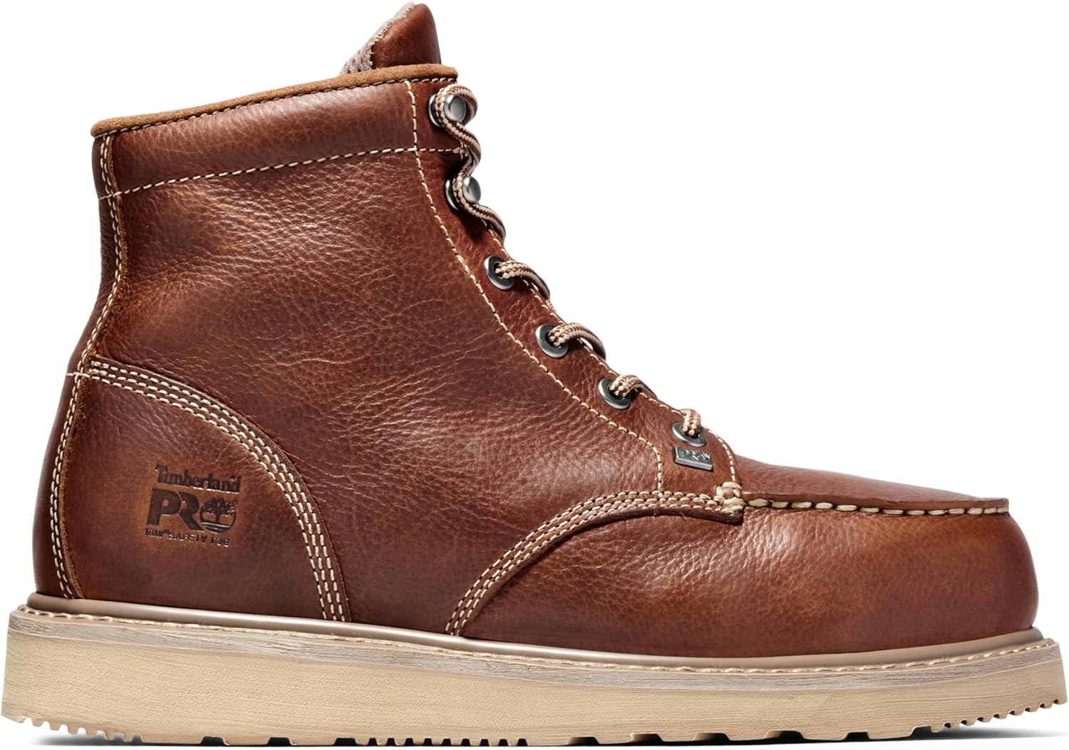 Timberland PRO Men’s Barstow Wedge Alloy ST Work Boot(Brown)