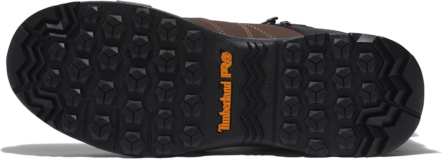 Timberland PRO Switchback 6″ Composite Safety Toe Puncture Resistant Waterproof(Brown/Orange)