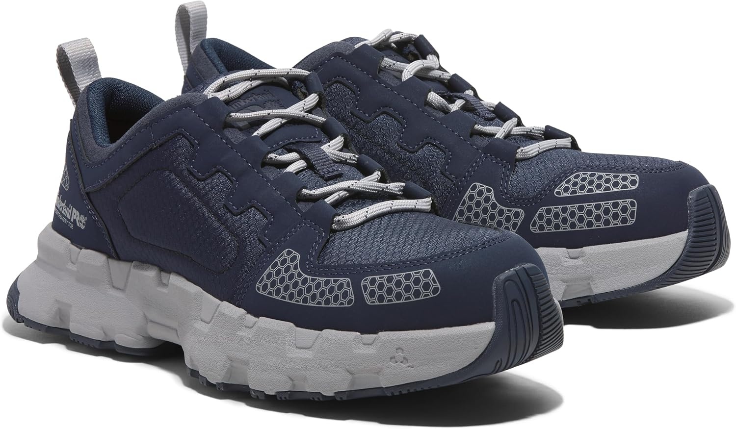 Timberland PRO Mens Powertrain Ev Composite Safety Toe(Navy/Grey V1)