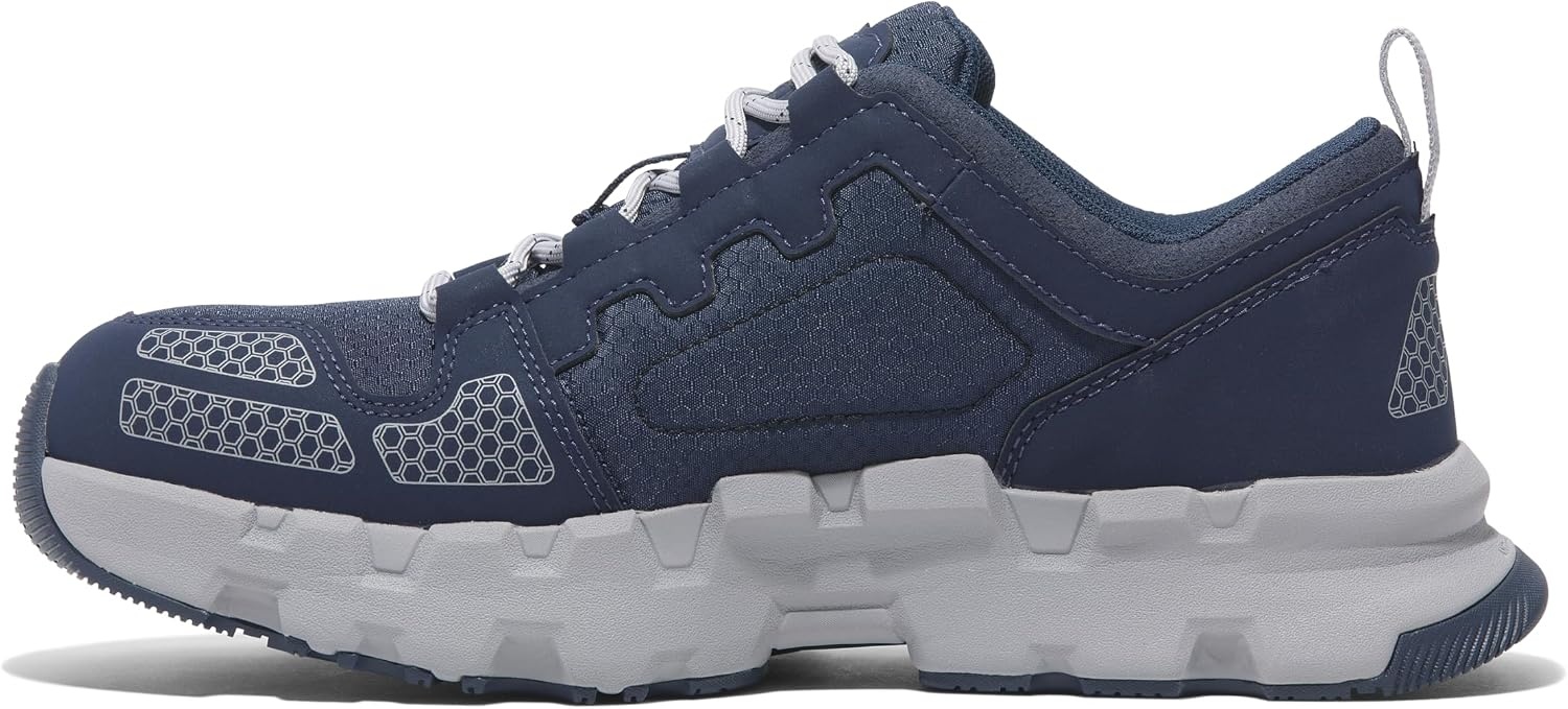 Timberland PRO Mens Powertrain Ev Composite Safety Toe(Navy/Grey V1)