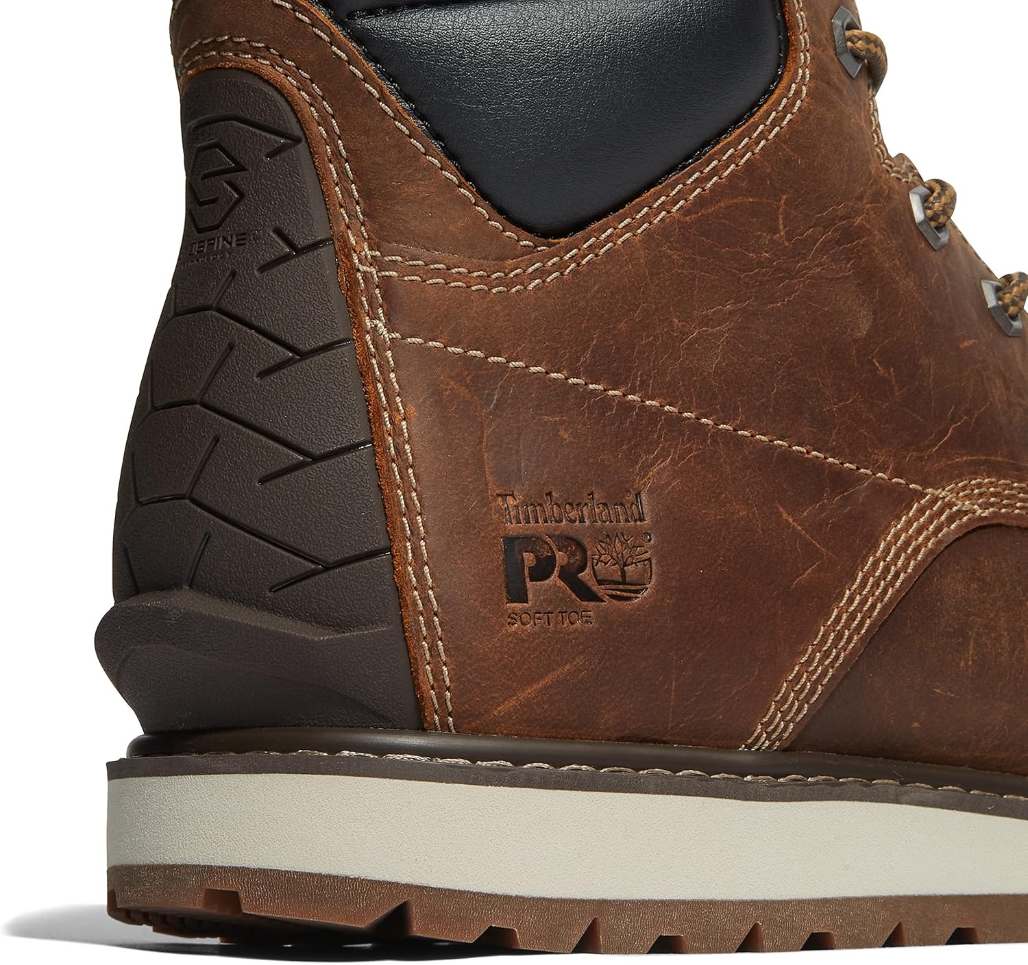 Timberland PRO mens Irvine Wedge 6 Inch Soft Toe(Cathay Spice Brown)