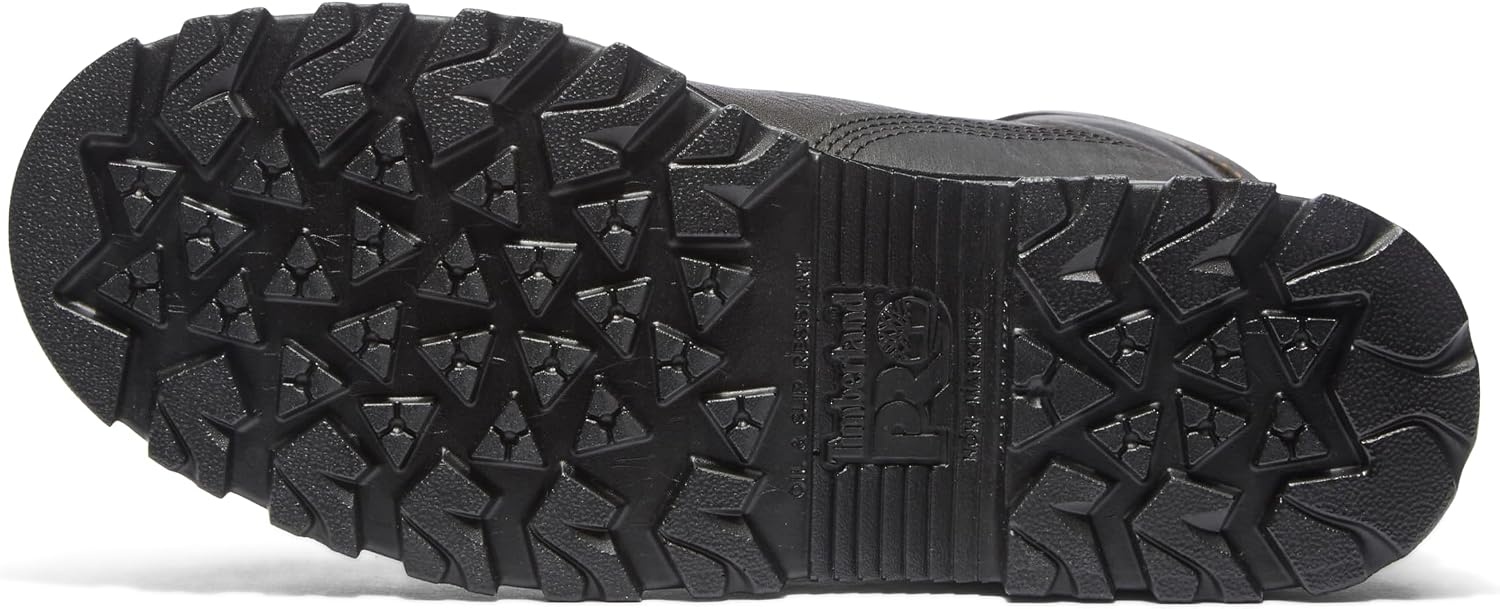 Timberland PRO Men’s Rigmaster 8 Inch WP Met Work Boot(Brown/Black-2024 New)