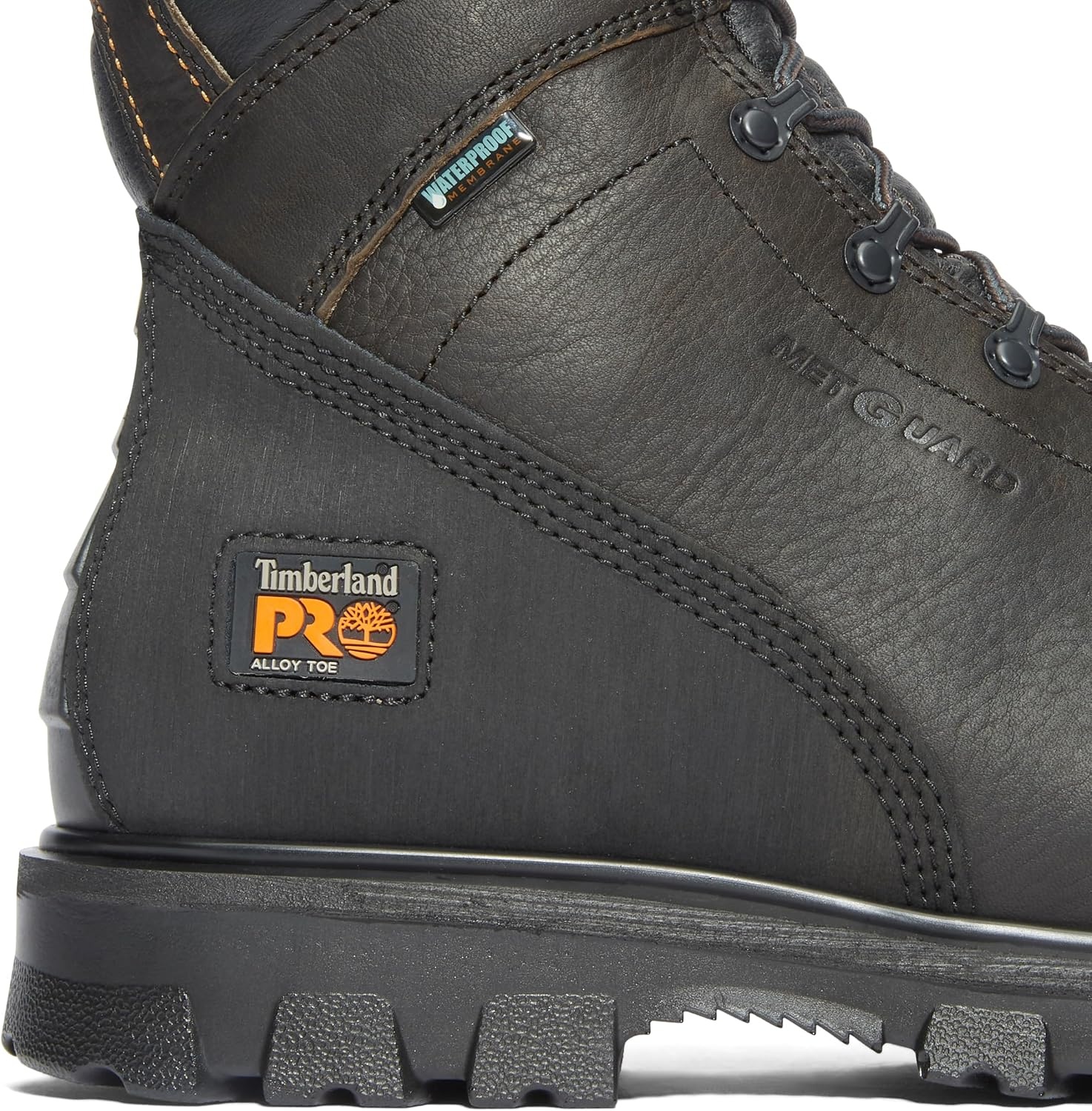 Timberland PRO Men’s Rigmaster 8 Inch WP Met Work Boot(Brown/Black-2024 New)
