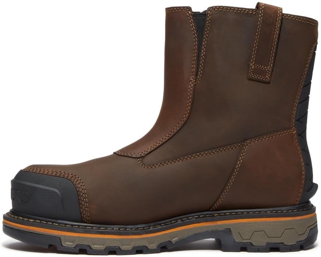 Timberland PRO True Grit Chelsea Composite Safety Toe Waterproof(Dark Brown V1)