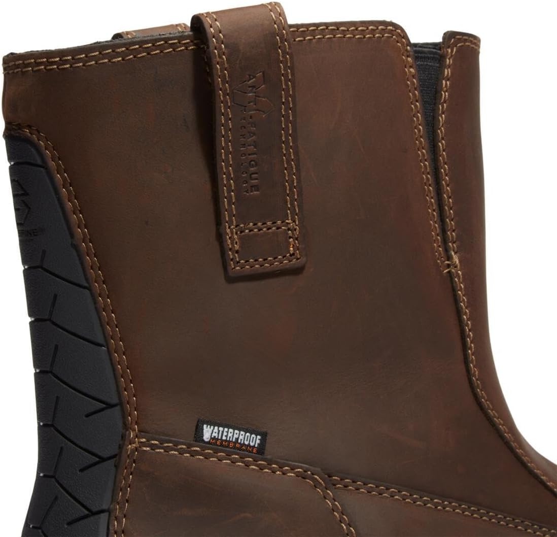 Timberland PRO True Grit Chelsea Composite Safety Toe Waterproof(Dark Brown V1)