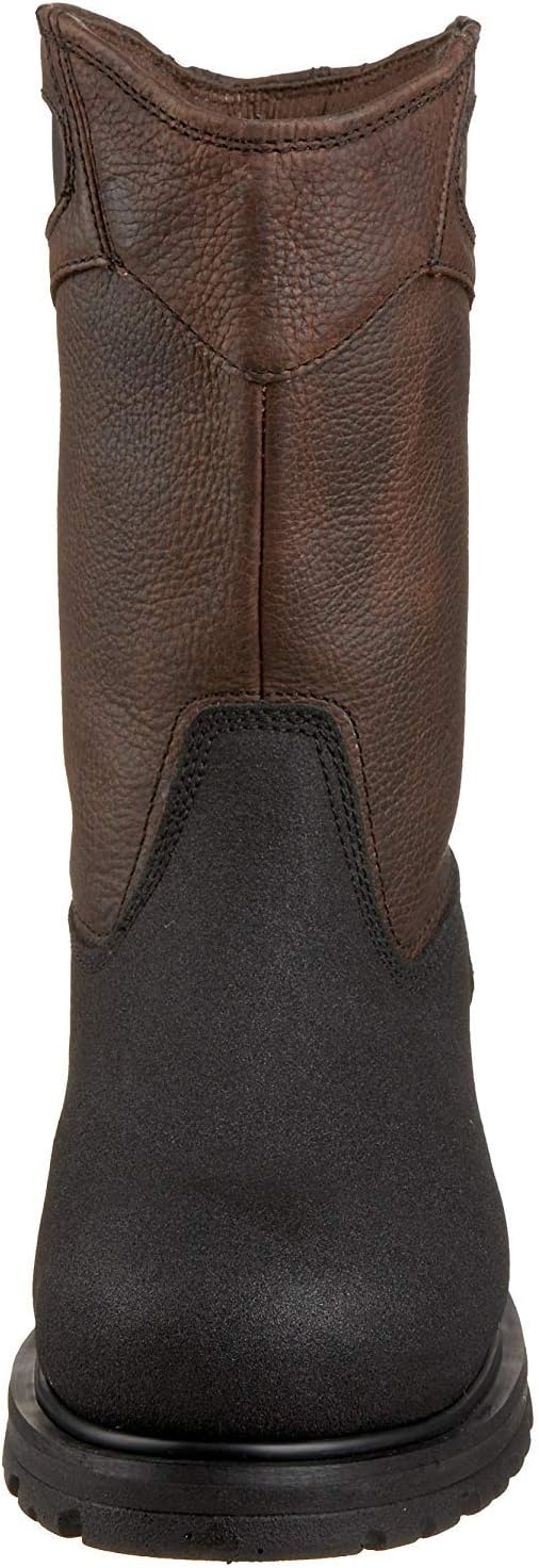 Timberland PRO Powerwelt Pull-On Steel Safety Toe(Medium Brown-original)