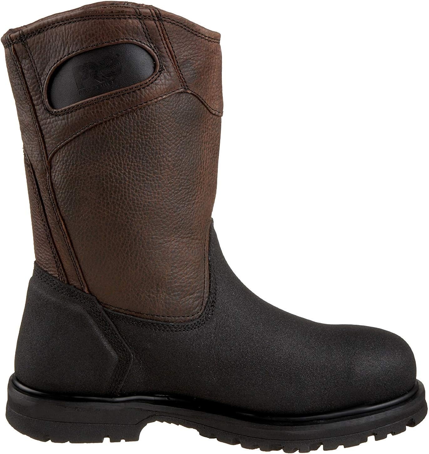 Timberland PRO Powerwelt Pull-On Steel Safety Toe(Medium Brown-original)