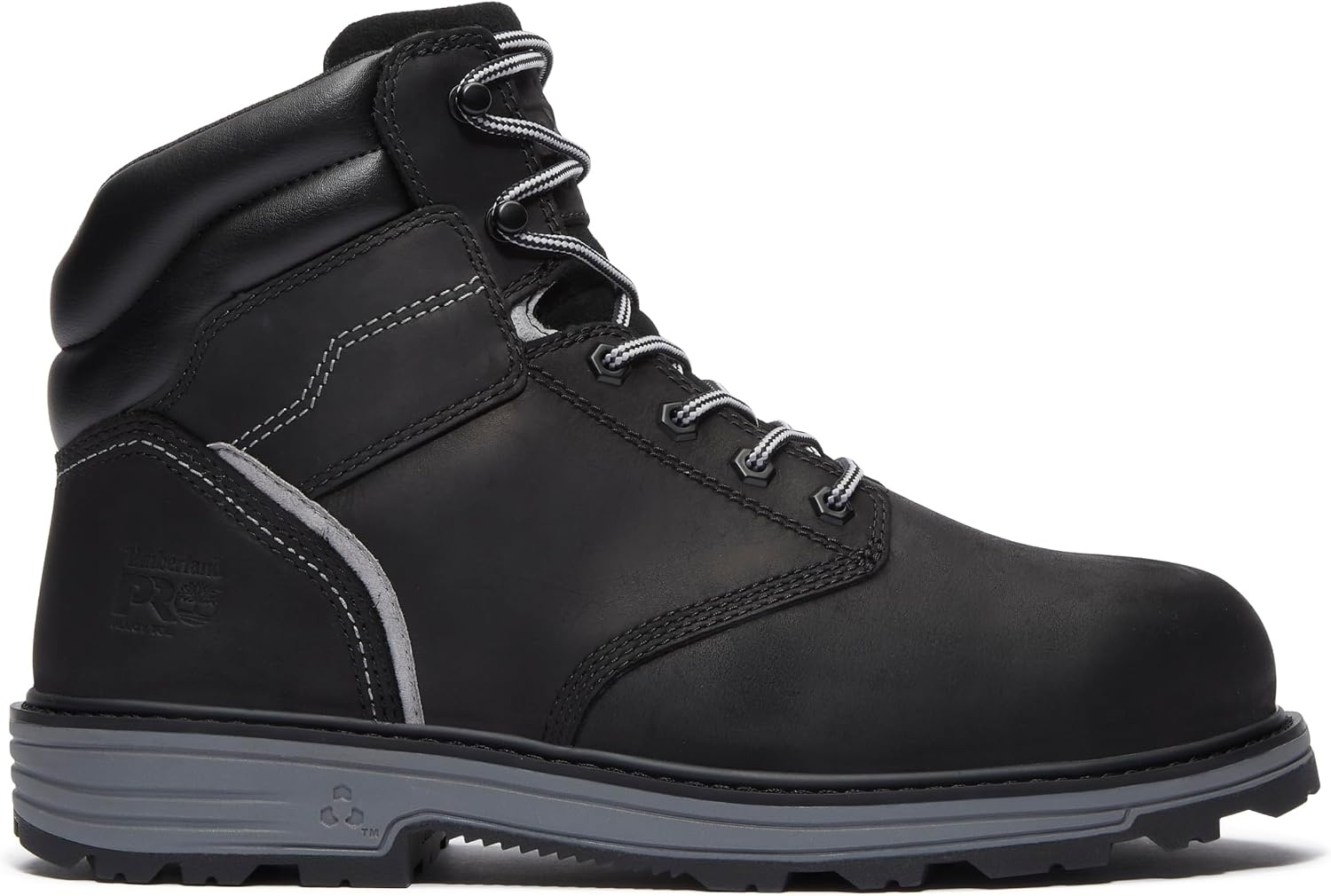 Timberland PRO Titan Tasker 6 Inch Alloy Safety Toe Industrial Work Boots(Black Full Grain)