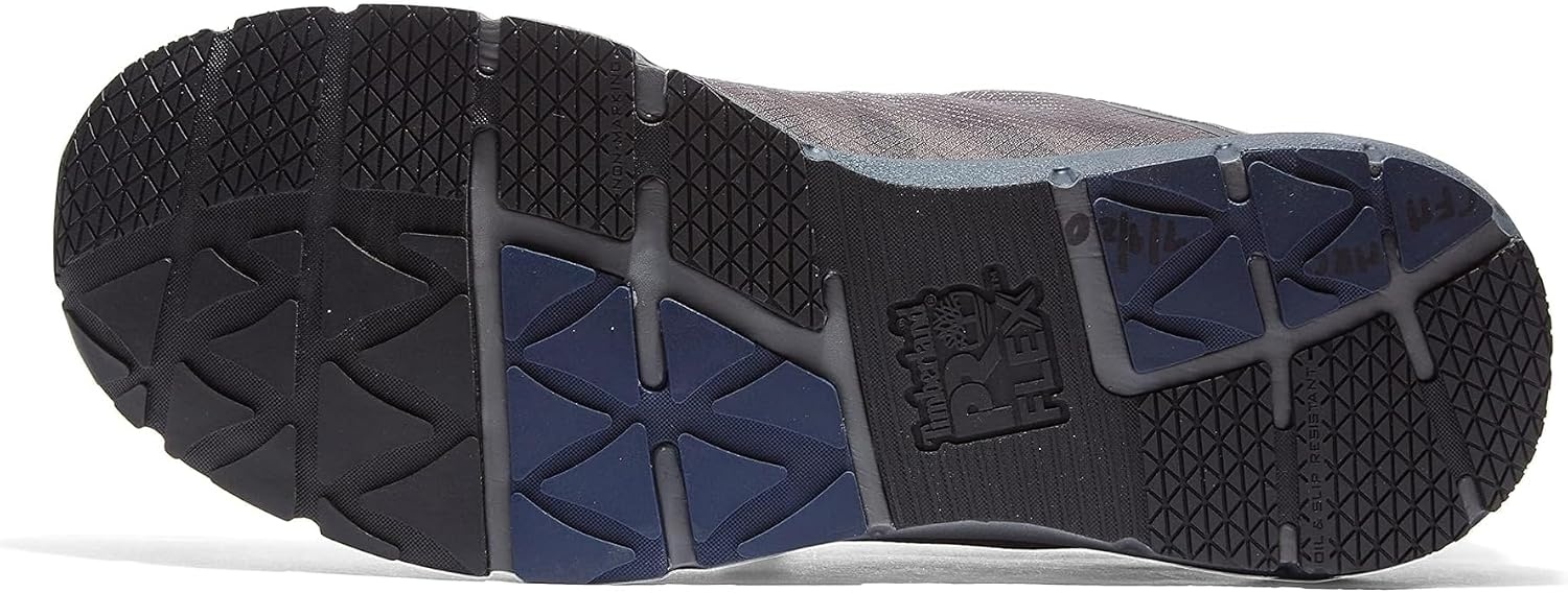 Timberland PRO Men’s Powertrain Sport Alloy-Toe EH Industrial & Construction Shoe(Grey/Navy)