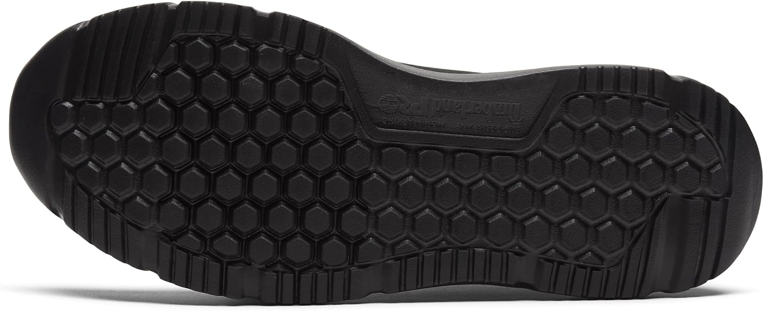 Timberland PRO Men’s Intercept Steel Safety Toe Industrial Athletic Work Shoe(Black)
