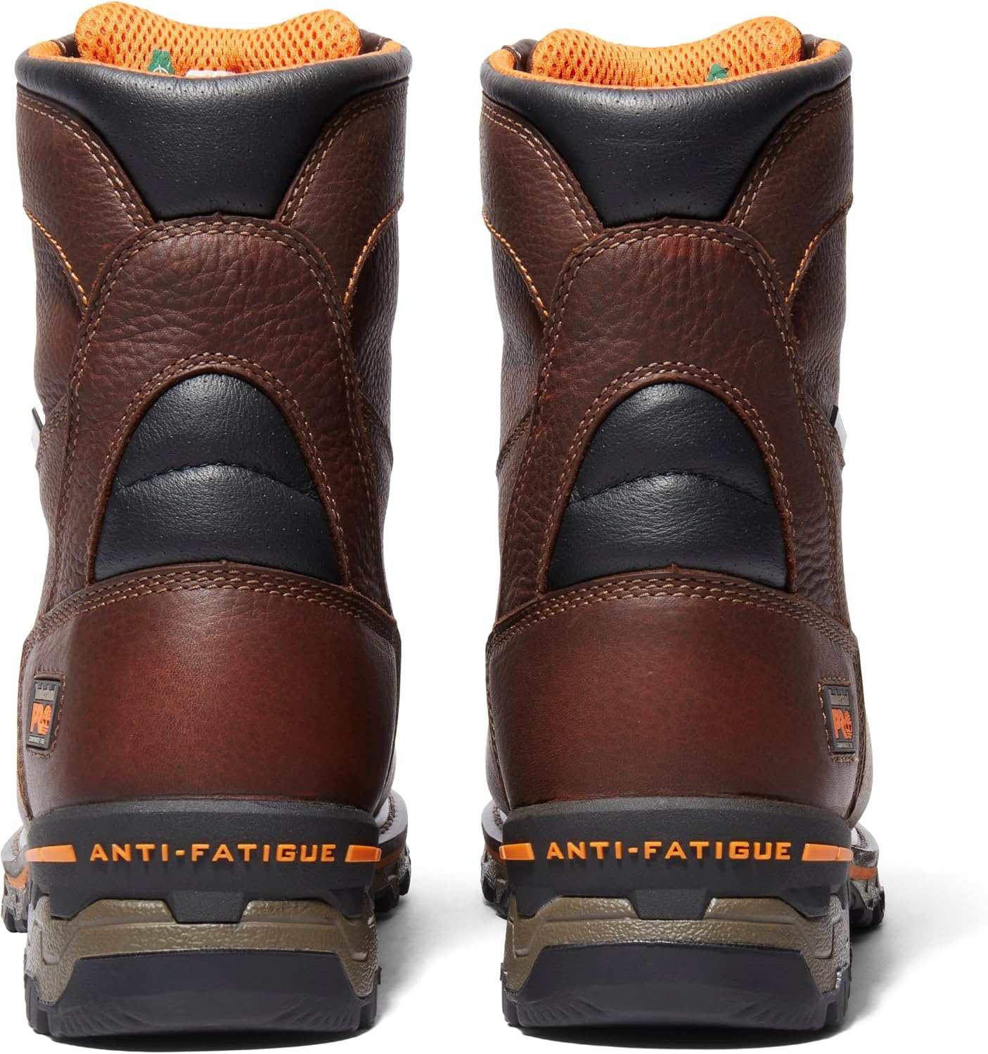 Timberland PRO mens Boondock 8 Inch Composite Safety Toe Insulated Waterproof Industrial Work Boot(Brown)