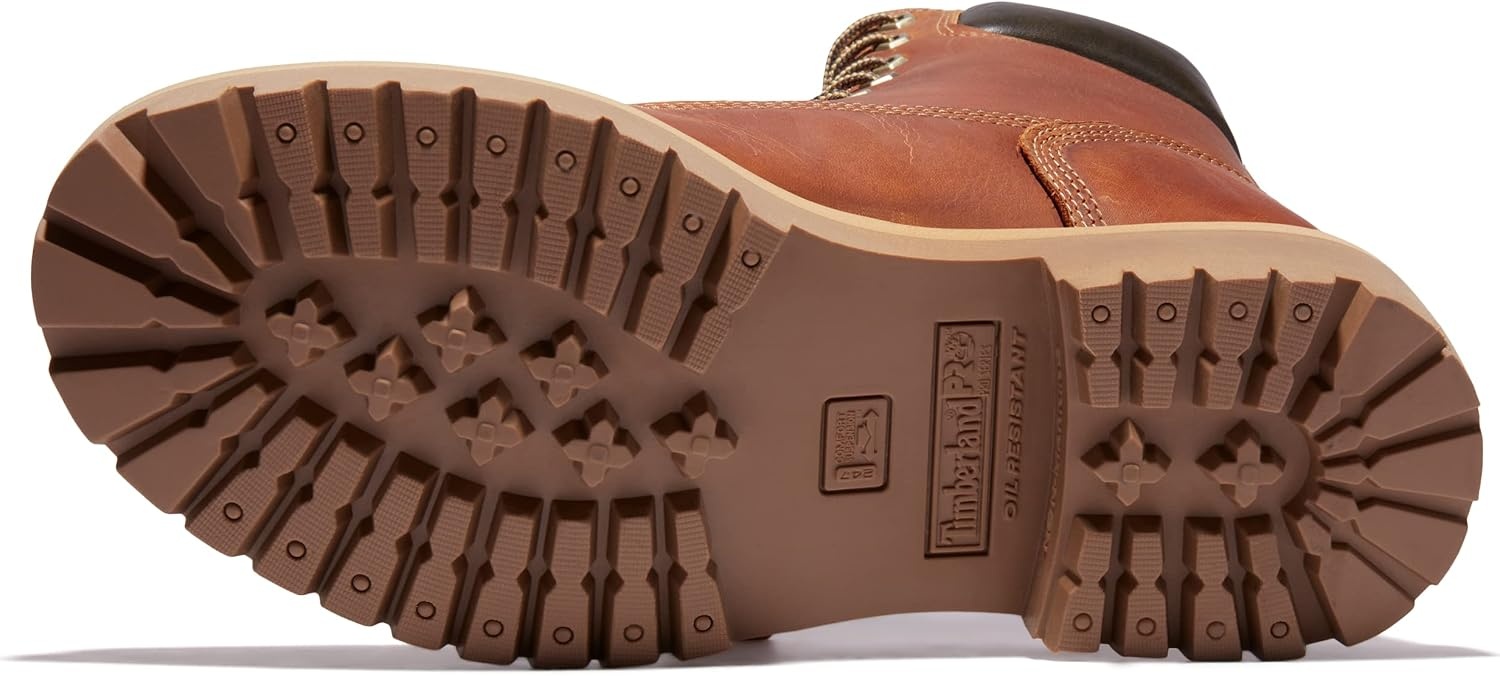 Timberland PRO Men’s 26011 Direct Attach 8″ Soft-Toe(Marigold)