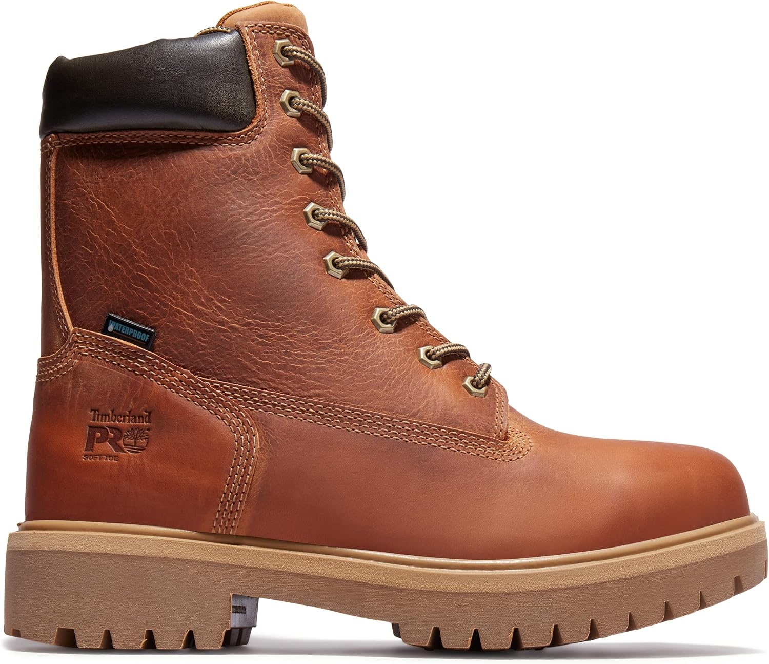 Timberland PRO Men’s 26011 Direct Attach 8″ Soft-Toe(Marigold)
