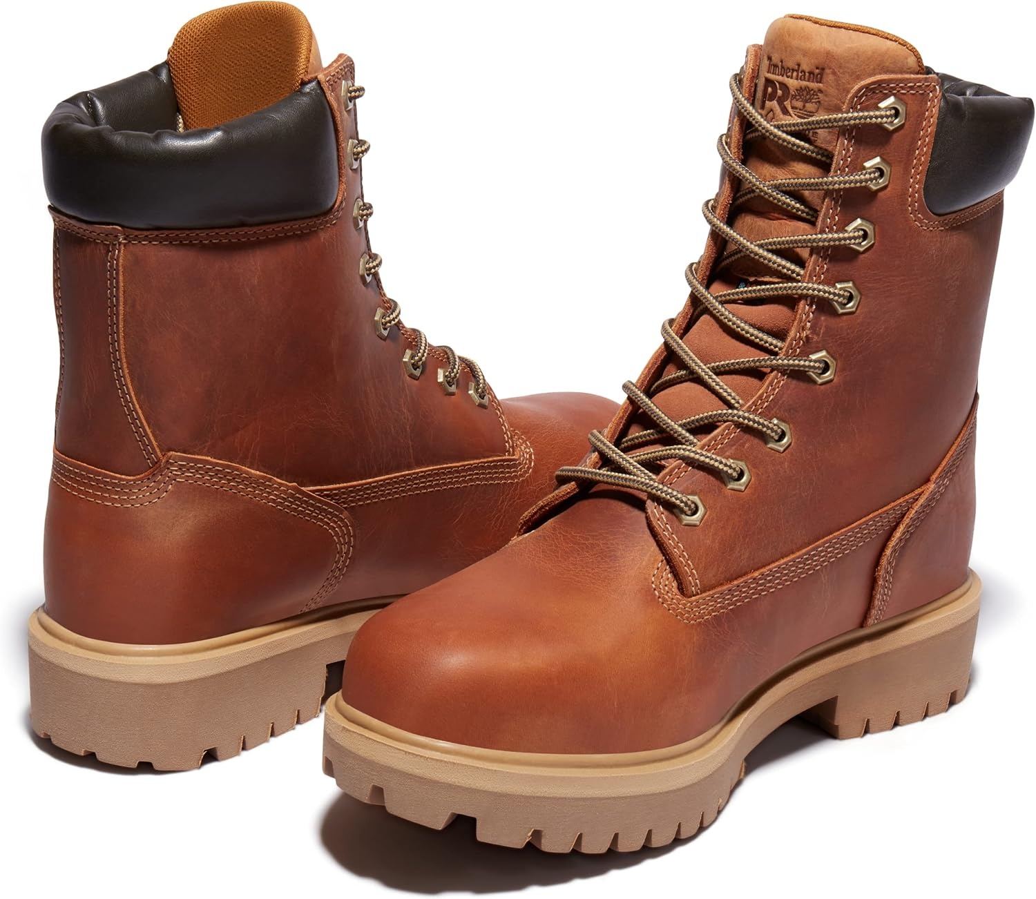 Timberland PRO Men’s 26011 Direct Attach 8″ Soft-Toe(Marigold)