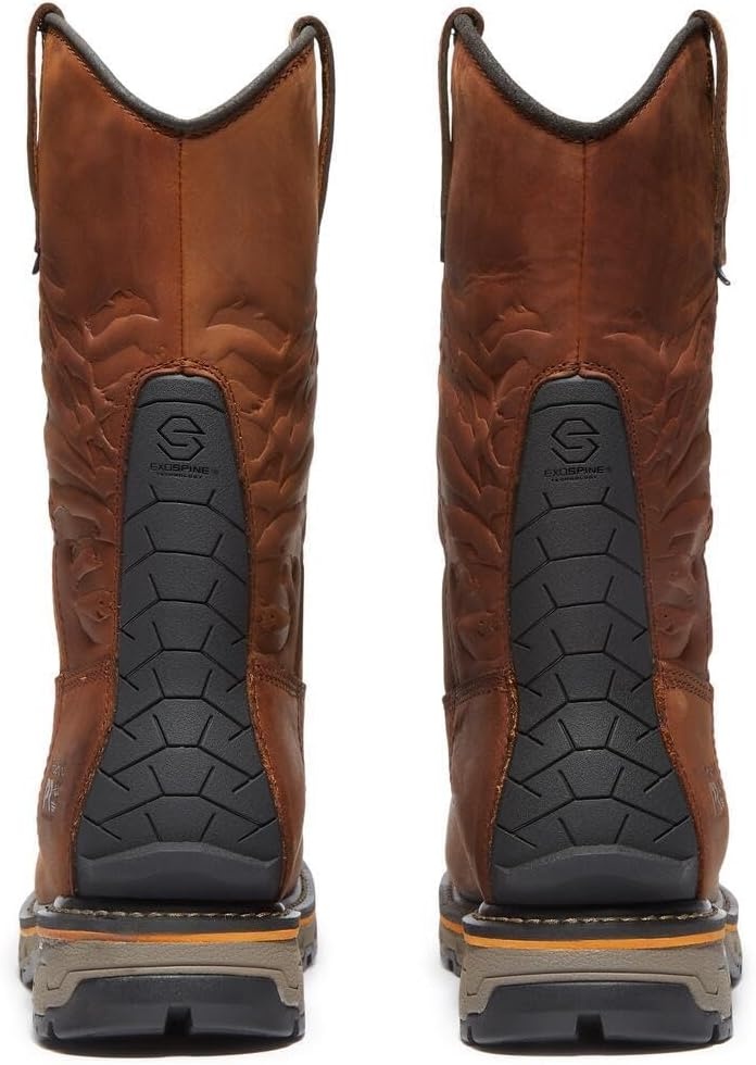 Timberland PRO True Grit Pull-On Composite Safety Toe Waterproof(Medium Brown V1)