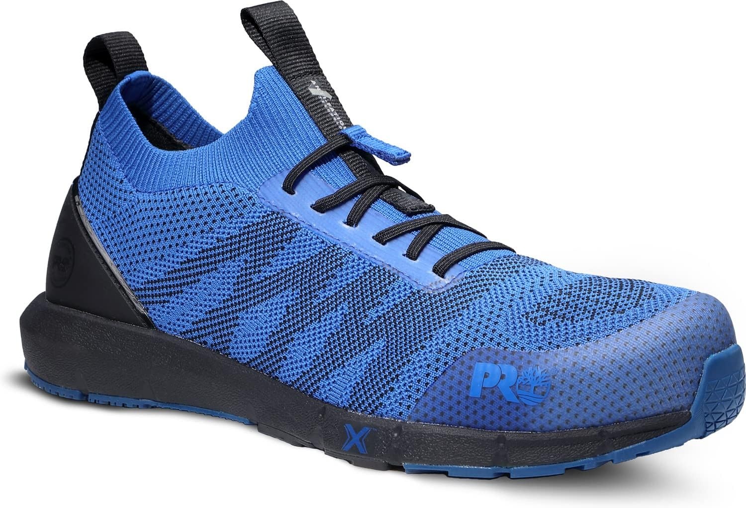 Timberland PRO Men’s Radius Knit Composite Safety Toe Work Sneaker, Electrical Hazard, Slip-Resistant(Blue)