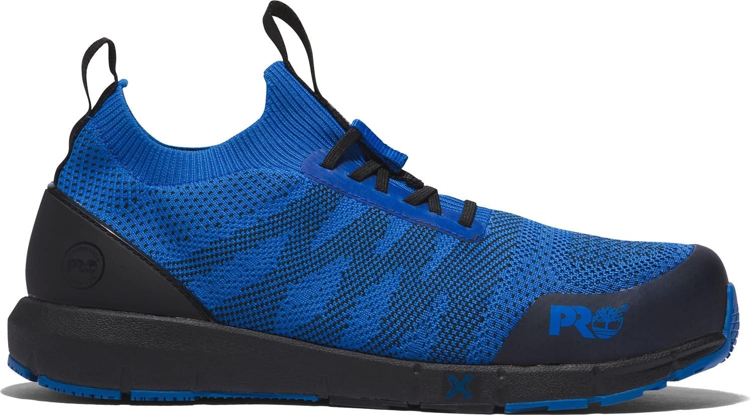 Timberland PRO Men’s Radius Knit Composite Safety Toe Work Sneaker, Electrical Hazard, Slip-Resistant(Blue)
