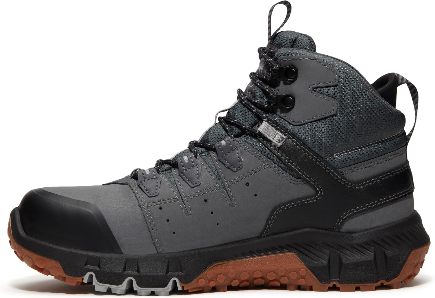 Timberland PRO Men’s Tempe Alloy Safety Toe Waterproof Industrial Work Boot(Medium Grey V1)
