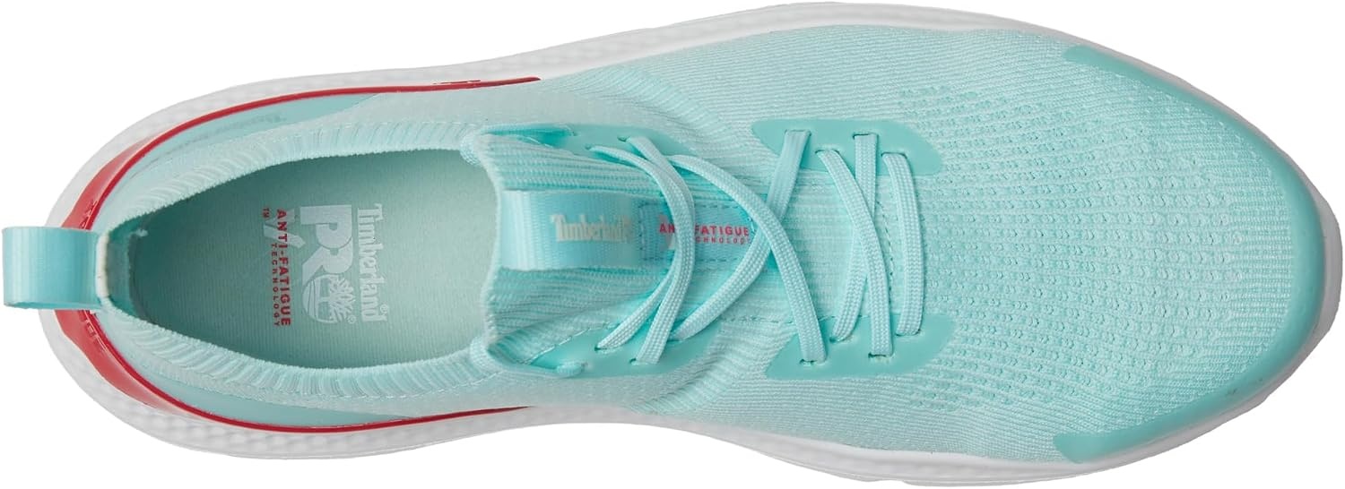 Timberland PRO Setra Knit Composite Safety Toe(Seafoam/Red)