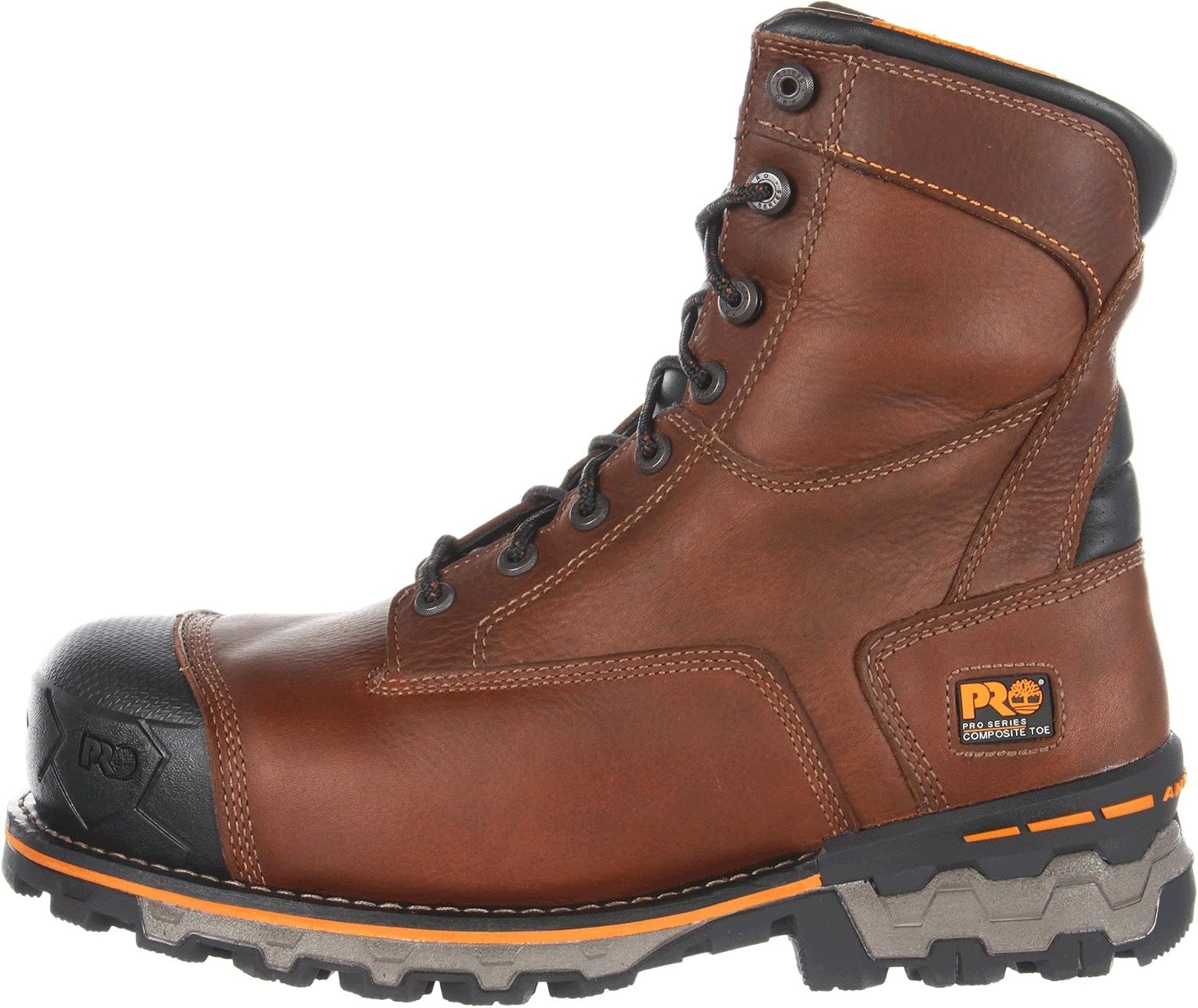 Timberland PRO Men’s Boondock Waterproof ST Work Boot(Brown)