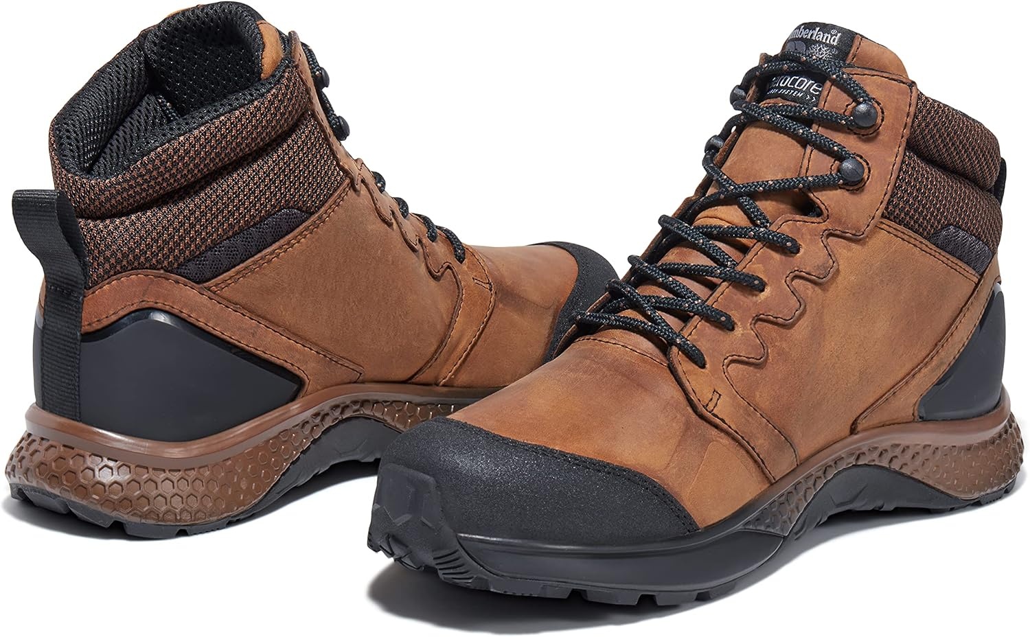 Timberland PRO Reaxion Mid Soft Toe Waterproof(Brown/Black)